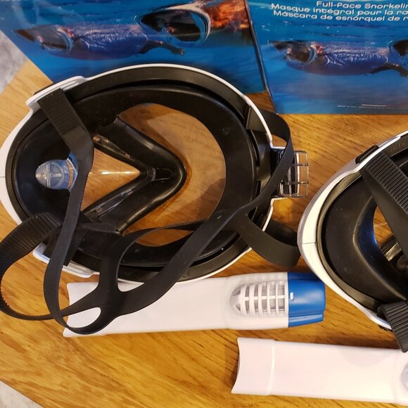 Snorkeling Masks = ARIA by Ocean Reef Uno Full Face Dry Masks size L-XL - Picture 2 of 6